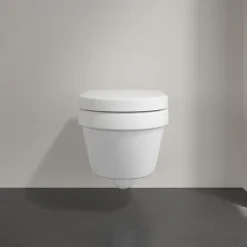 Pack WC cuvette suspendue sans bride avec abattant Targa Design Villeroy & Boch