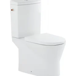 Pack WC cuvette+réservoir+abattant+fixations SANINDUSA UrbY 65 caréné évacuation arrière alim. chasse d'eau par le côté blanc