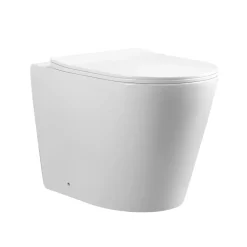 PACK WC EN PORCELAINE WALL HUNG - SUR PIEDS BLANC