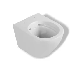 Pack WC GEBERIT Bâti-support Duofix+WC Slim Soft-Close ROLO blanc+tapis d'isolation acoustique+plaque blanc
