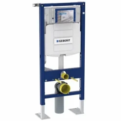 Pack WC Geberit UP320 + Cuvette sans bride Mesto Square + Plaque Sigma Blanc