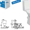 Pack WC Normus Lift à poser avec bride - Normus Lift Pack WC à poser PMR OB, 65 cm, avec bride