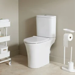 Pack WC surélevé gain de place sans bride sortie horizontale - Shani