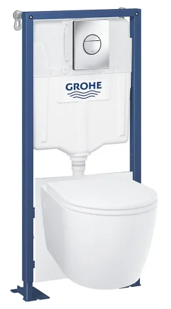 Pack WC suspendu 1,13 m Solido Start Round Grohe