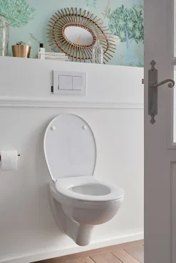 Pack WC suspendu avec bâti + WC sans bride, Jacob Delafon Louis