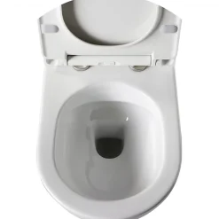 Pack WC suspendu avec lave-mains intégré + cuvette sans bride fixations invisibles Ceres