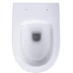 Pack WC suspendu blanc cuvette sans bride Fuerte et bâti-support sol et mur Grohe