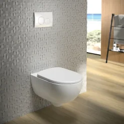 Pack WC suspendu sans bride, Geberit G-500 Design