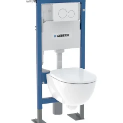 Pack WC suspendu sans bride, Geberit G-500 Design Compact