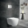 Pack WC suspendu sans bride, Geberit G-600 Pure Mat