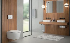 Pack WC suspendu sans bride, Geberit G-600 Pure Mat