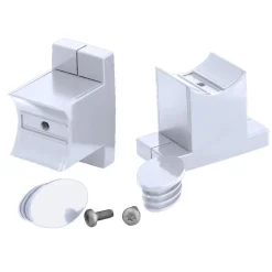 Paire de fixations murales - Arsis - PELLET - Avec bouchons