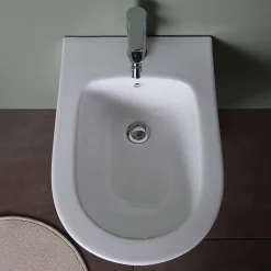 Paire De Sanitaires Suspendus Wc Et Bidet - Blues