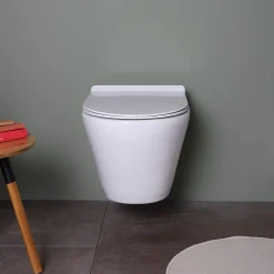 Paire De Sanitaires Suspendus Wc Et Bidet - Blues