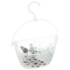 Panier transparent et 24 pinces à linge 5Five