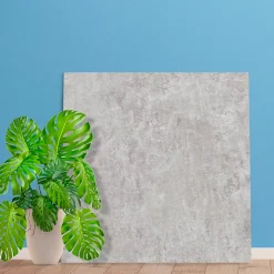 Panneau d'habillage pour bâti,support WC suspendu, 1200x1200x4 mm, finition Gris Béton, Urban Concrete KOBERT,IN