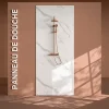 Panneau Douche PVC Marbre Calacatta - L. 240 x l. 100 x ép. 1 cm