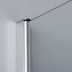 Panneau fixe pour porte de douche cm 100 verre clair 6 mm - walk in
