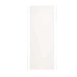 Panneau mural de douche Blanc 90 x 210 cm mural aluminium avec 1 profile - Étanche, durable et facile à nettoyer