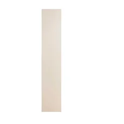 Panneau mural de douche Ivoire 40 x 210 cm mural aluminium - Étanche, durable et facile à nettoyer