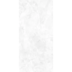 Panneau mural de salle de bains l.100 x H.210 cm, effet marbre blanc mat, Schulte DécoDesign