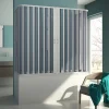 Pare baignoire de douche 3 côtés 70x160x70 CM H150 En PVC modèle Muse