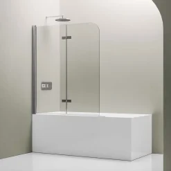 Pare baignoire en verre véritable NANO EX209 - 1200x1400x6 mm