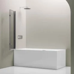 Pare baignoire en verre véritable NANO EX209 - 1200x1400x6 mm