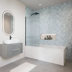 Pare bain gauche AURYS Raywall noir