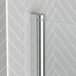Pare-baignoire 70 x 120 cm chromé Essentiel Galedo