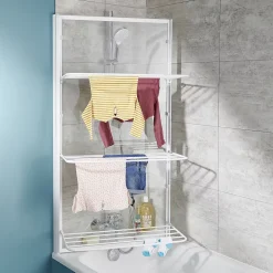 Pare-baignoire Gelco Studio pivotant 1 volet verre transparent l.75 x H.140 cm