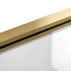 Pare-Baignoire REA Elegant Brushed Gold 80