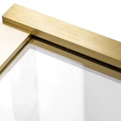 Pare-Baignoire REA Elegant Brushed Gold 80