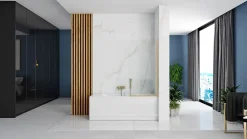 Pare-Baignoire REA Elegant Brushed Gold 70