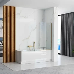 Pare-Baignoire Rea Elegant 70 Gold