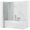 Pare-Baignoire REA Lagos Fix 70 Chrome