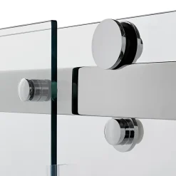 Paroi de douche à l'italienne coulissante GoodHome Naya transparent 117,5 - 120 cm
