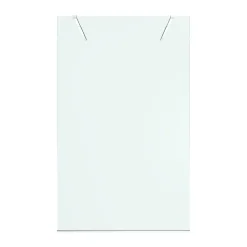 Paroi de douche à l'italienne centrale l.140 x 195 cm, profilés alu finition chrome, GoodHome Ledava