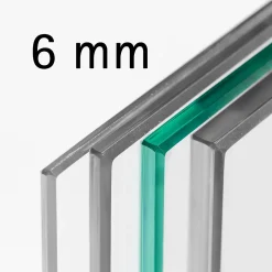 Paroi de douche à l'italienne transparente, profilé doré 140 cm, Schulte Impériale Contoura