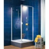 Paroi de douche fixe anticalcaire I.80 cm, Schulte Sunny