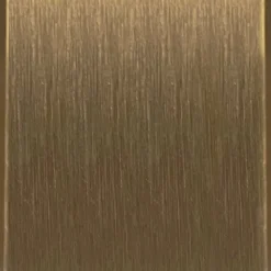 Paroi de douche 120x200 cm verre anticalcaire 6mm avec barre de fixation en aluminium Cuivre Brossé ESSEBAGNO