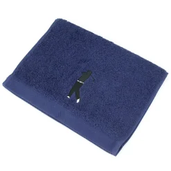 Parure de bain 8 pièces coton 550g/m2 PURE GOLF Bleu Marine