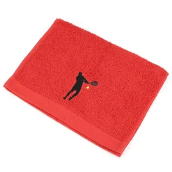 Parure de bain 8 pièces coton 550g/m2 PURE TENNIS Rouge