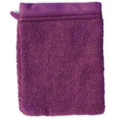 Parure de bain 6 pièces JULIET Prune 520g/m2