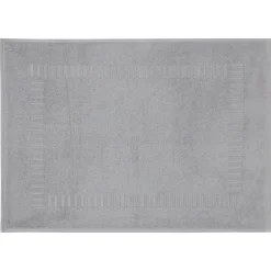 Parure de bain 6 pièces PURE SQUARES Argent 550g/m2