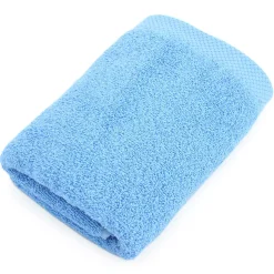 Parure de bain 6 pièces PURE Bleu Ciel 550g/m2