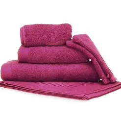 Parure de bain 6 pièces PURE Prune 550g/m2