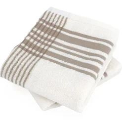 Parure de bain 6 pièces RIBBON beige