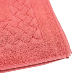 Parure de bain 7 pièces ROYAL CRESENT Rouge Terre Cuite 650g/m2