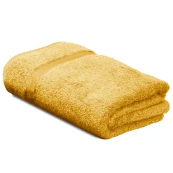 Parure de bain 7 pièces ROYAL CRESENT Jaune Quartz 650g/m2